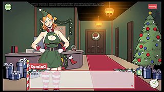 Claus Secret Surprise XMAS HENTAI Game Ep.1 Naughty elf and sexy santa wife !