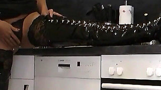 Surprise in the Kitchen - How a Slut Should Cook