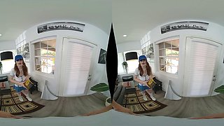 Game time ft. Reese Robbins: Blowjob, Hardcore  Cumshot VR Porn