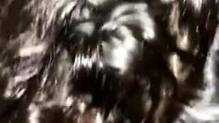 Big cock brunette MILF sucks a big cock POV