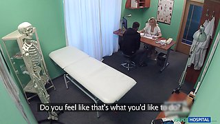 Nikky Dream bangs the blonde nurse in fake hospital patient sex tape