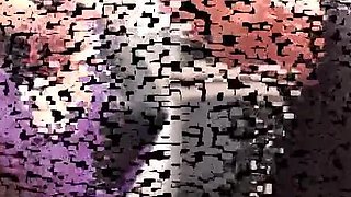 Purple Boots Licking in Office