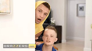 Brazzers - successful jimmy falls in lust with Jennifer White & completes up having a 3 way with her & his stepsister Harley King
