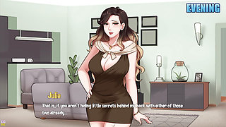 House Chores #17: My MILF Stepaunt Sucked Me off During the Movie and Made Me Cum Really Good