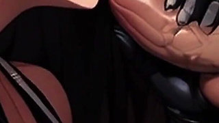 Big Titty Tifa & Petite Aerith Star in Spicy Toons: the Subway