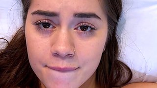 Homemade amateur teen threesome blowjob