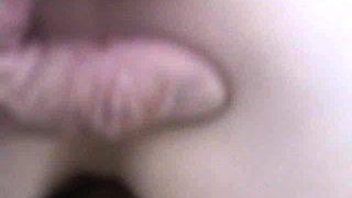 Sexy blonde milf riding that big cock on the bed
