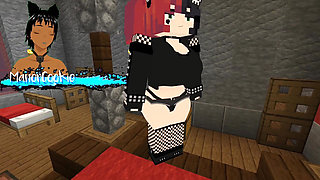 The Jenny Mod Fapcraft Minecraft - Ellie Being the True Goth Girl We Want and See Her Getting Fucked