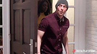 Karlee Grey's Forbidden Lesbian Desire in Kitchen Heat