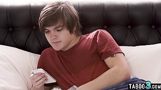 Stepmom gives a exciting task to stepson