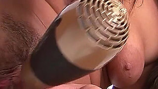 Horny MILF Valentina Solo in the Shower Hairy Pussy Masturbate