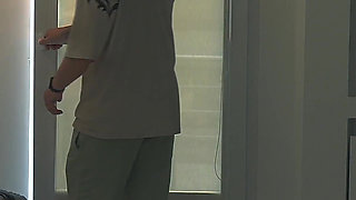 Step Mom Shares Bed with Step Son in Hotel - Creampie Shock!