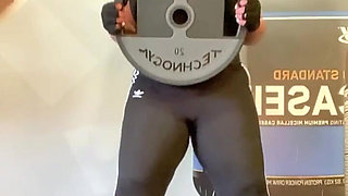 At the Gym Let Me Know if You Want a Sexy Workout Video