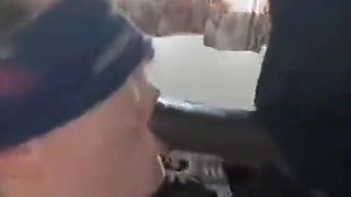 Blindfolded on My Kness Sucking BBC in Maid Outfit
