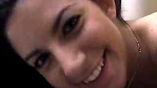 A college babe, a vision of youthful desire, craves a small cock