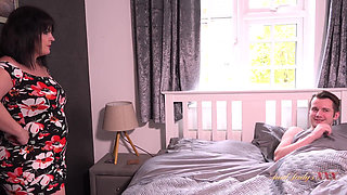 AuntJudysXXX - Big Booty Latina BBW Montse Swinger Fucks Her Step-daughter's Boyfriend