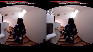 Ninel Mojado - Milk Bath; Brunette Tease And Masturbation