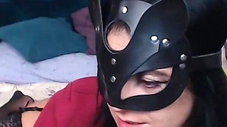 Silky Seduction Dirty Talk & Intense Masturbation in Mask