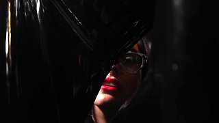 Confined in Latex Sack POV