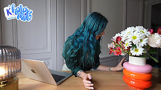 Job Interview to Be My Sex Toy - POV Role Play by a Hairy French Girl Khalamite