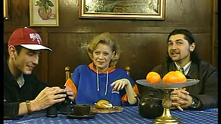 Visited My Boyfriend's Stepmother for Dinner and Fucked Her