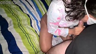 Pregnant Latina Stepsister Wants Cum on Her Belly