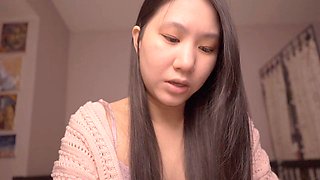 Charming ASMR with cute Asian girl Alize Zaide
