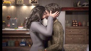 Anime adventure with treasure of Nadia and a mix of other naughty games