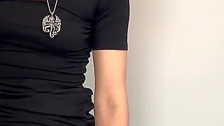 Mistress Drips Hot Wax on the Bound Slave and Fucks Him with Her Thick Strap-on