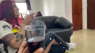 Argentina Loses Bet and DRILLS His Pal Eyeing Soccer