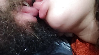 DELICIOUS SEXY KISS WITH HER BIG NAUGHTY MOUTH GETTING HORNY