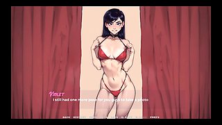 My New Girlfriend Taboo Hentai Game Ep.8 Caught My Best Friend GF with a BBC in the Gym Shower!