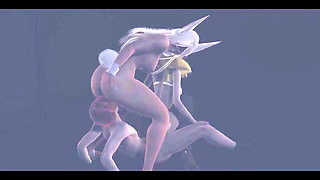 Boku No Hero Academia Hentai - Usagiyama Fucked by Two Boys and Uses Her Big Boobs - Japanese Asian Manga Anime Film Game Porn