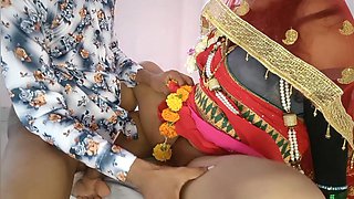 Shayadi's First Night Hindi Video New Bride Sarika's First Night