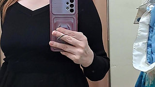 What Words Pop Into Your Head When You Look at the Red-haired Mistress in the Black Dress?