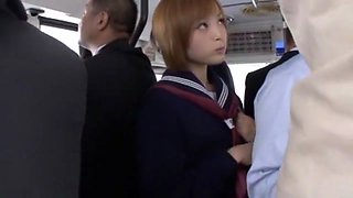 Fabulous Japanese model Yu Namiki in Exotic Girlfriend, Bus JAV clip