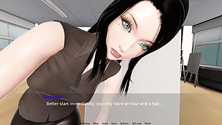 Art Teacher Masturbates- Bound by Lust #6- Gameplay
