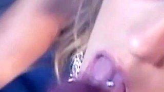 The Actress Blue Angel, Gives a Blowjob to the Director Antonio Adamo in POV