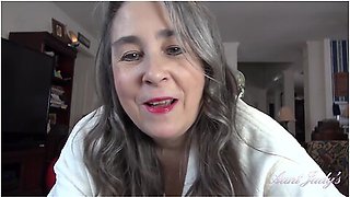 Judys - Your Mature Hairy Step- Grace Shares Your Ice Cream & Sucks Your Cock (pov) With Aunt Judys