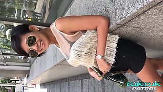 Little Thai Momma Drains Tourist’s Cock