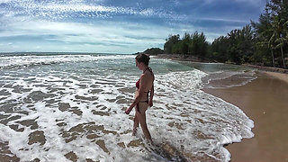 Relaxing Day at the Beach Then We Come Home and Fuck!