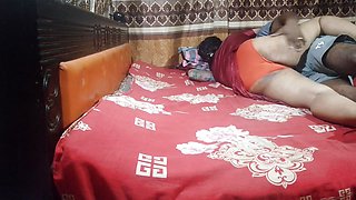 Husband sucks wife's pussy and caresses her pussy