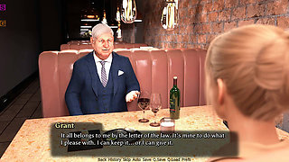 A Perfect Marriage: Old Man Is Having Dinner with Hot Married Blonde MILF - Episode 48