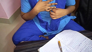 Teacher seduced her vhirgin student...