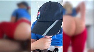 Thicc Blond Rides BIG BLACK DICK (1080) Yx0c - Creampie