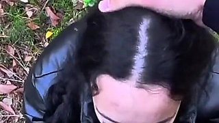 Horny 18 Years Old Schoolgirl Got Lost in the Forest I Fuck Her Hard in All Holes