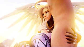 This Sexy Widowmaker Gorgeous Body Loves Huge Long Cock