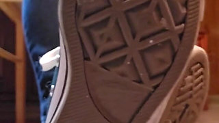 Get Down and Clean My Converse