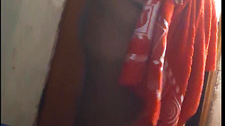 Getting out of the shower with a wet pussy