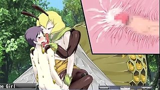 Monster Girl Quest - Bee Girl Scenes + CGI